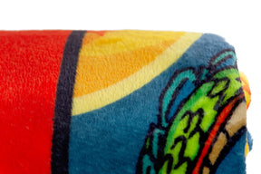 Dragon Ball Z Shenron Throw Blanket | Features 7 Dragon Balls | 60 x 45 Inches