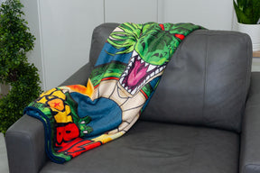 Dragon Ball Z Shenron Throw Blanket | Features 7 Dragon Balls | 60 x 45 Inches