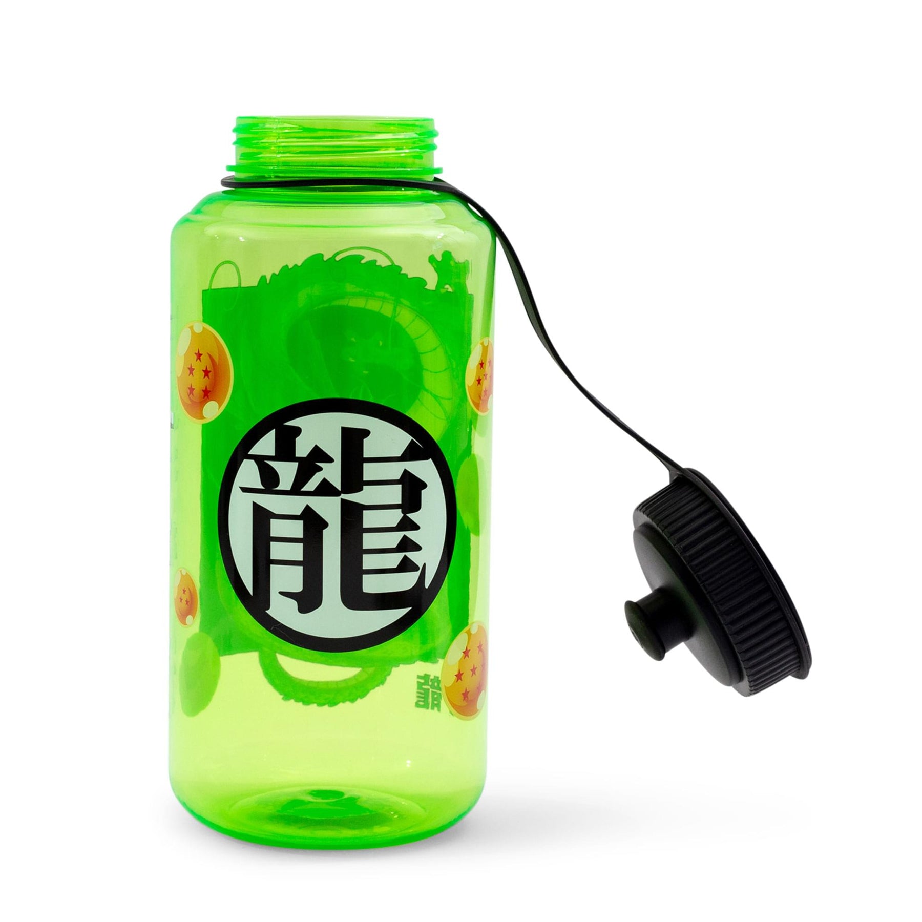Dragon Ball Z Shenron Water Bottle With Sports Cap | Holds 32 Ounces