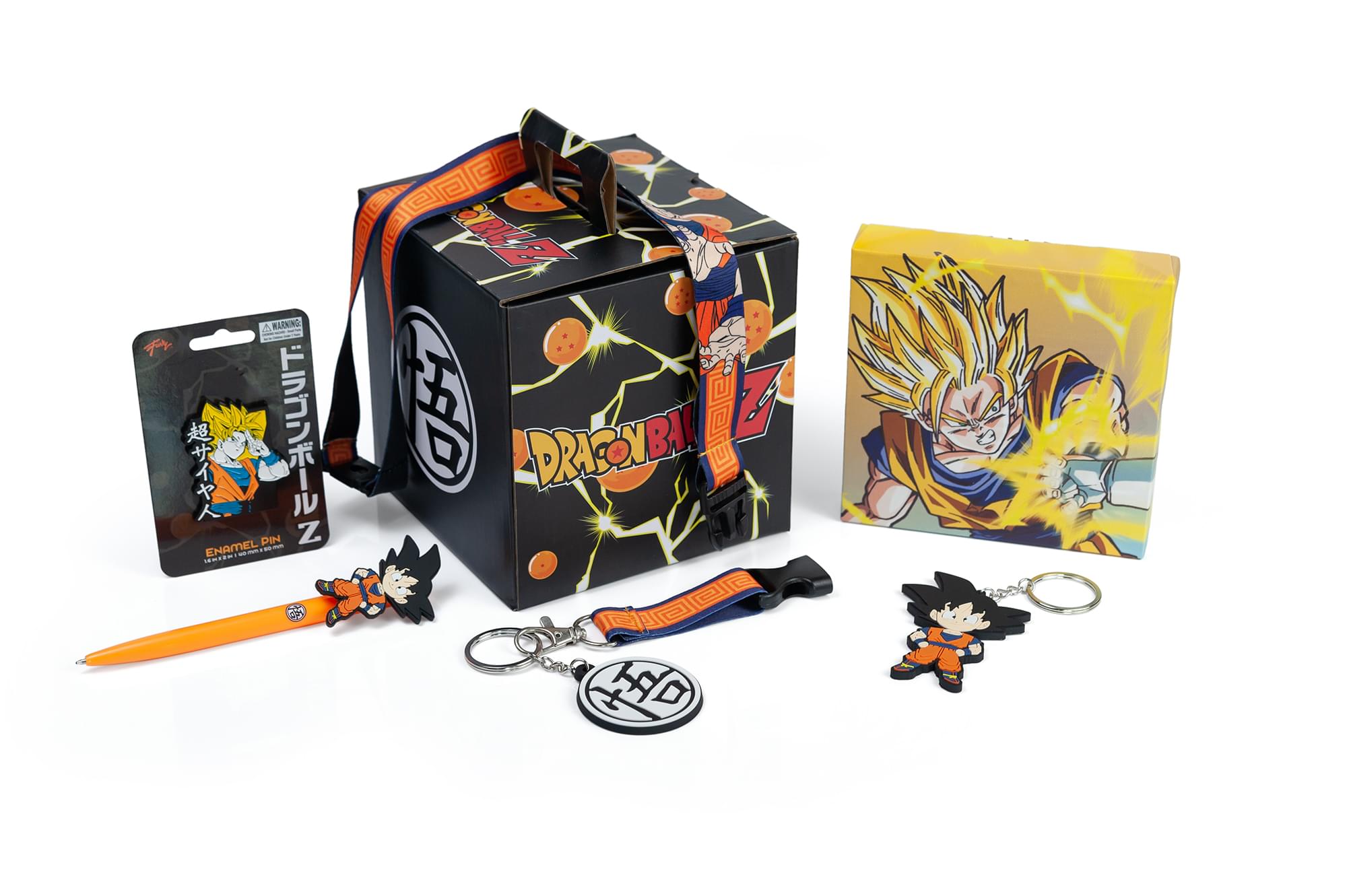 Dragon Ball Z Goku Collector Looksee Box | Includes 5 Themed Collectibles