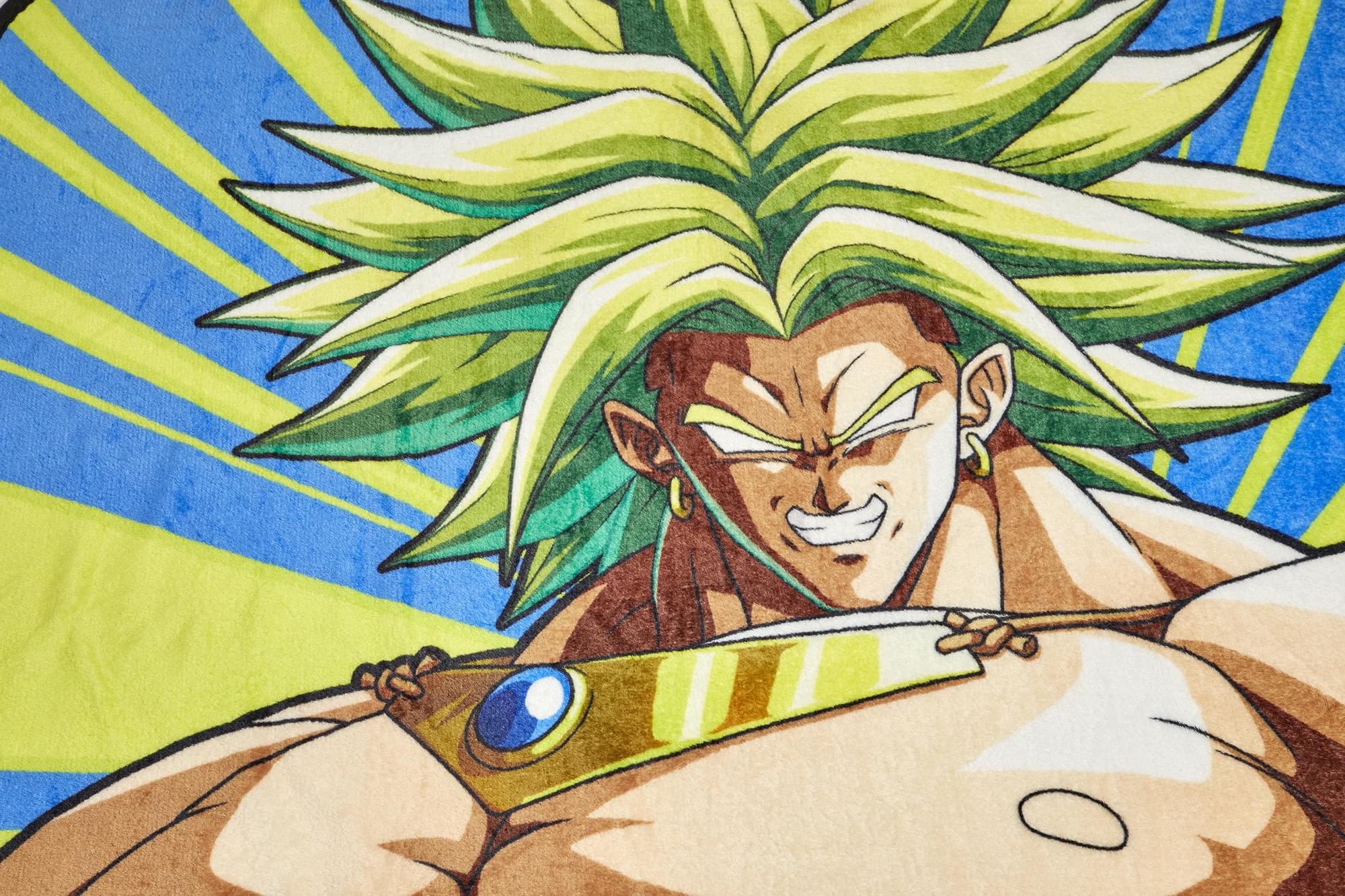 Dragon Ball Z Broly 45 x 60 Inch Fleece Throw Blanket