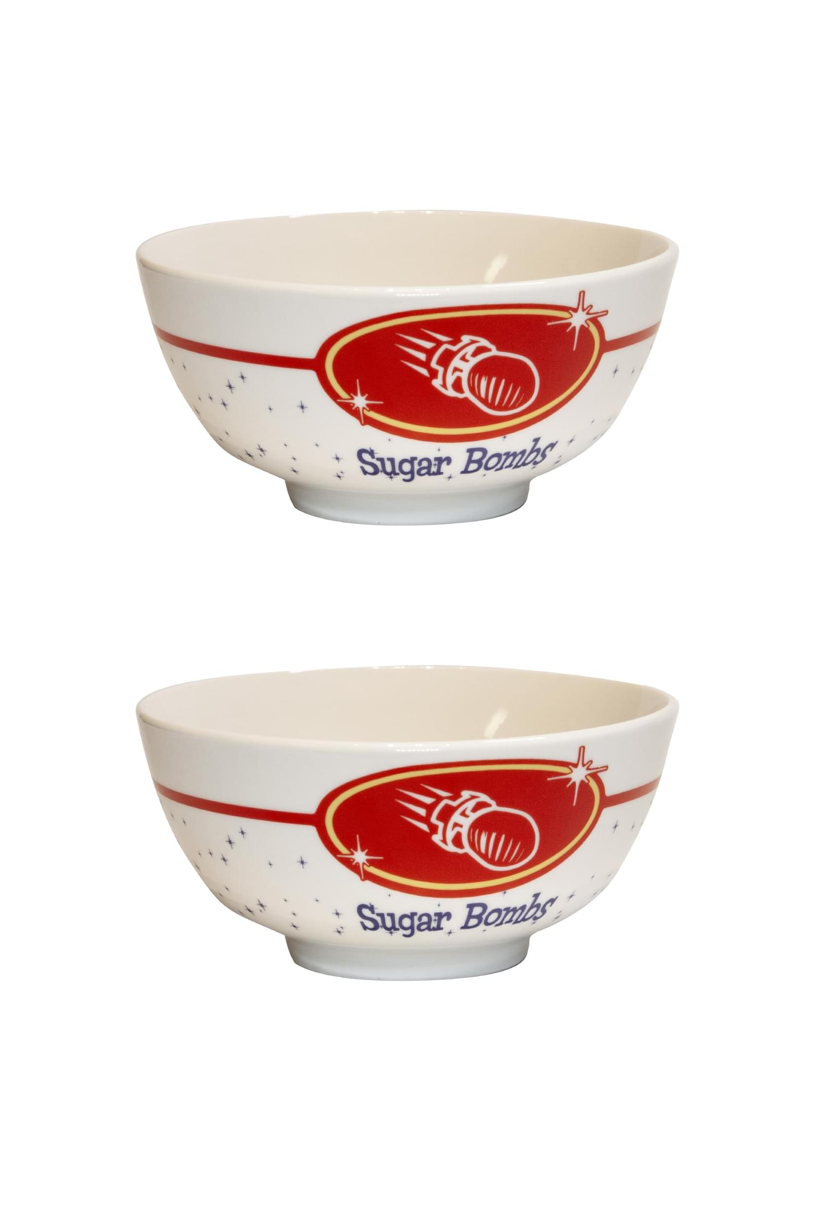 Fallout Sugar Bombs 20oz Ceramic Cereal Bowl | Set of 2
