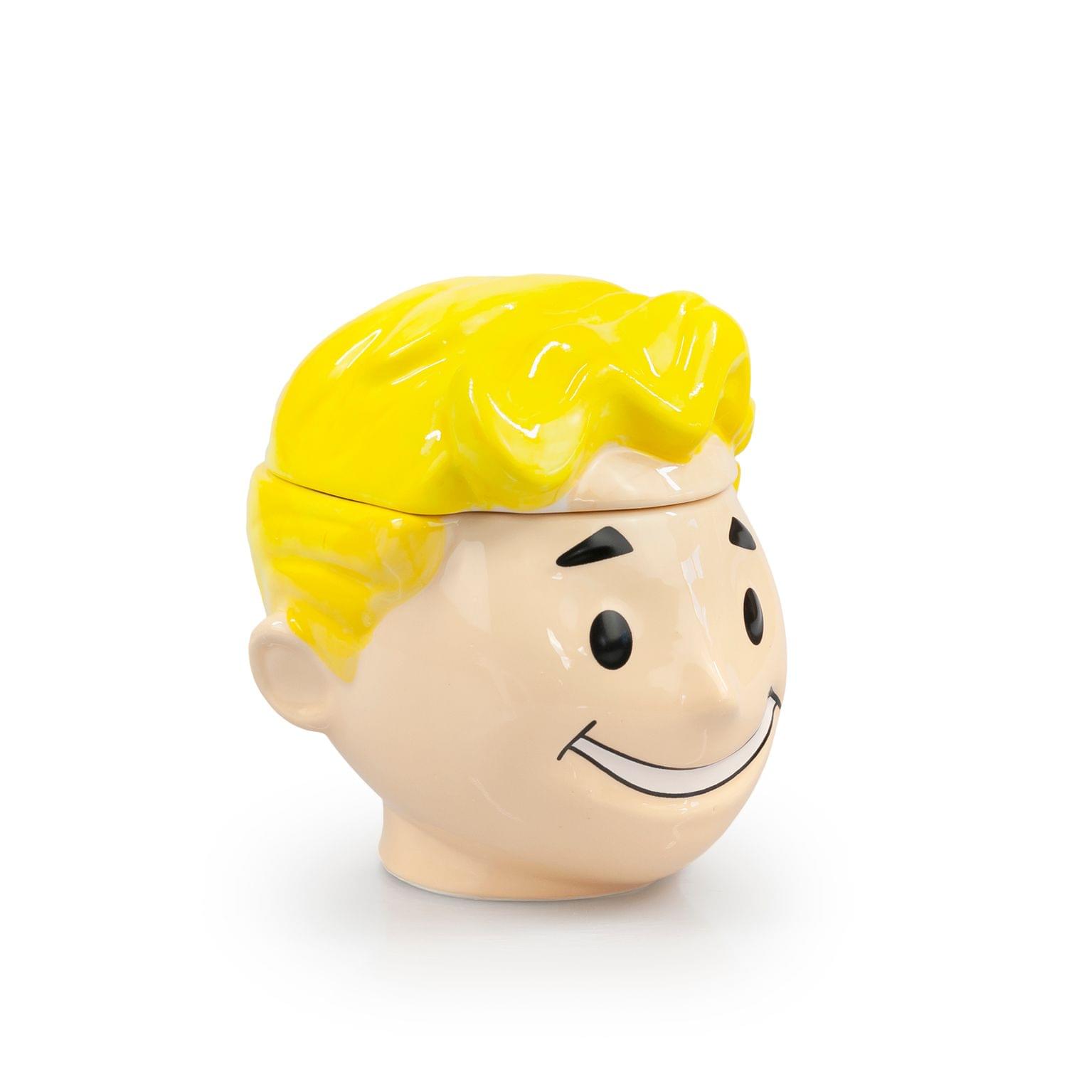 Fallout Collectibles Smiling Vault Boy Cookie Jar | Fallout 3D Ceramic Jar