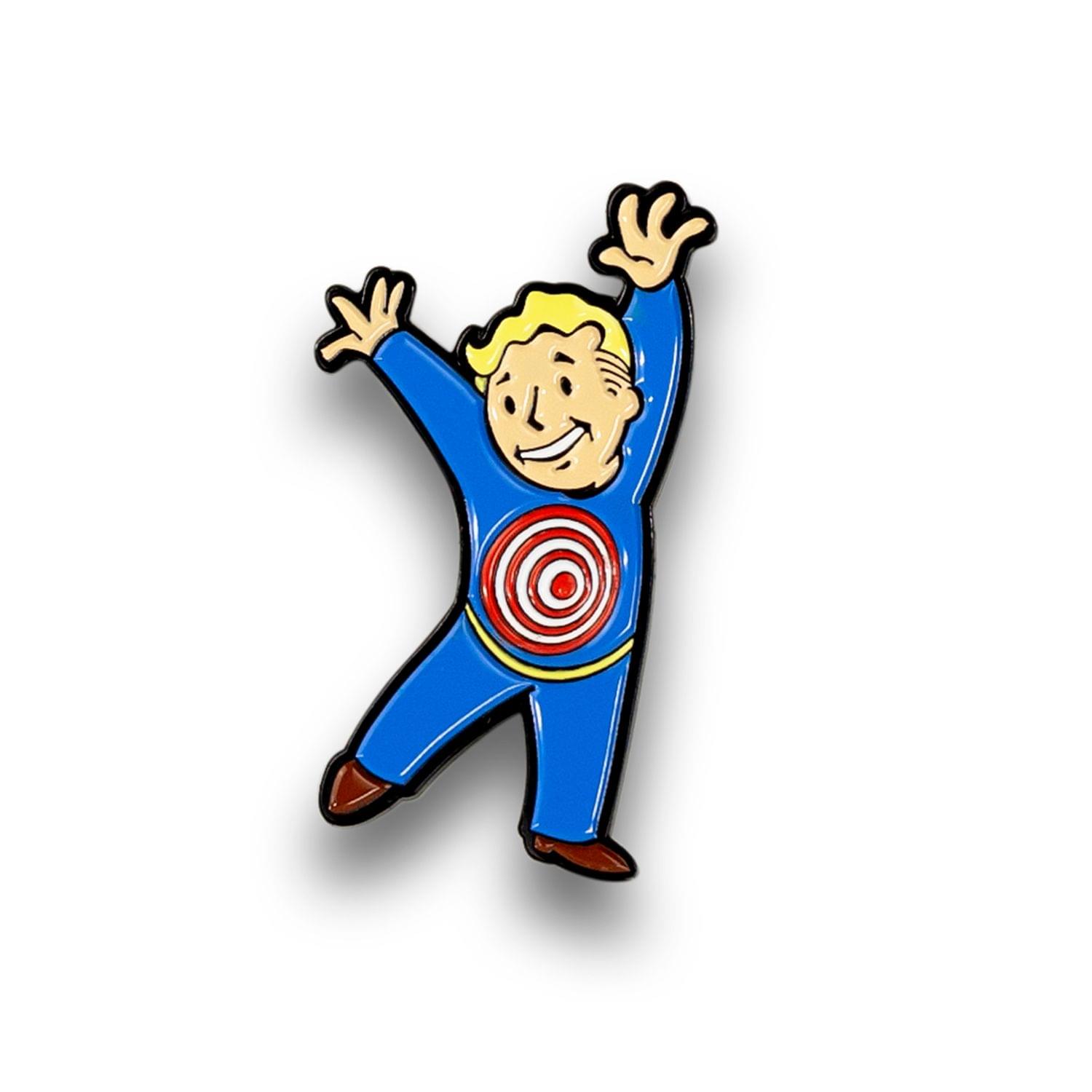Fallout Collectibles | Vault Boy Collector’s Edition Moving Target Perk Pin