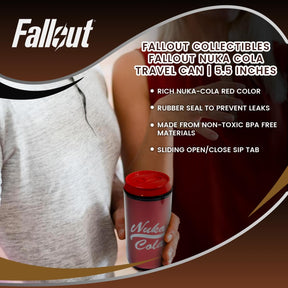 Fallout Collectibles | Fallout Nuka Cola Travel Can | 5.5 Inches