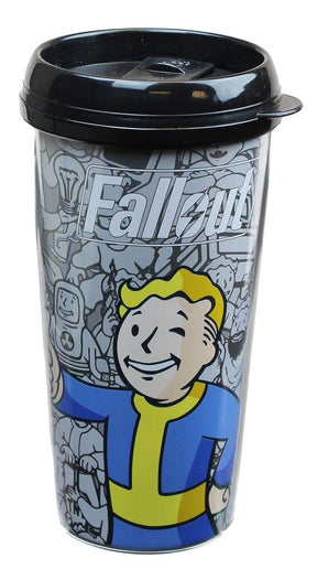Fallout Vault Boy 16oz Travel Mug