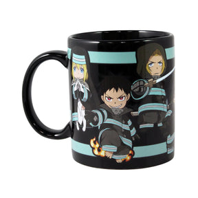 Fire Force Company 8 GITD 11oz Coffee Mug and Air Freshener Set