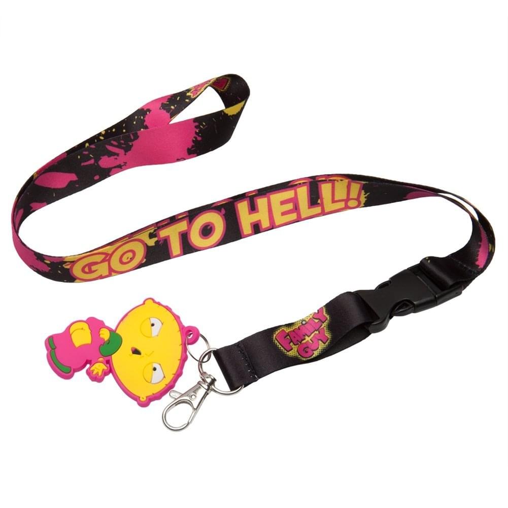 Family Guy Stewie Go To Hell Lanyard