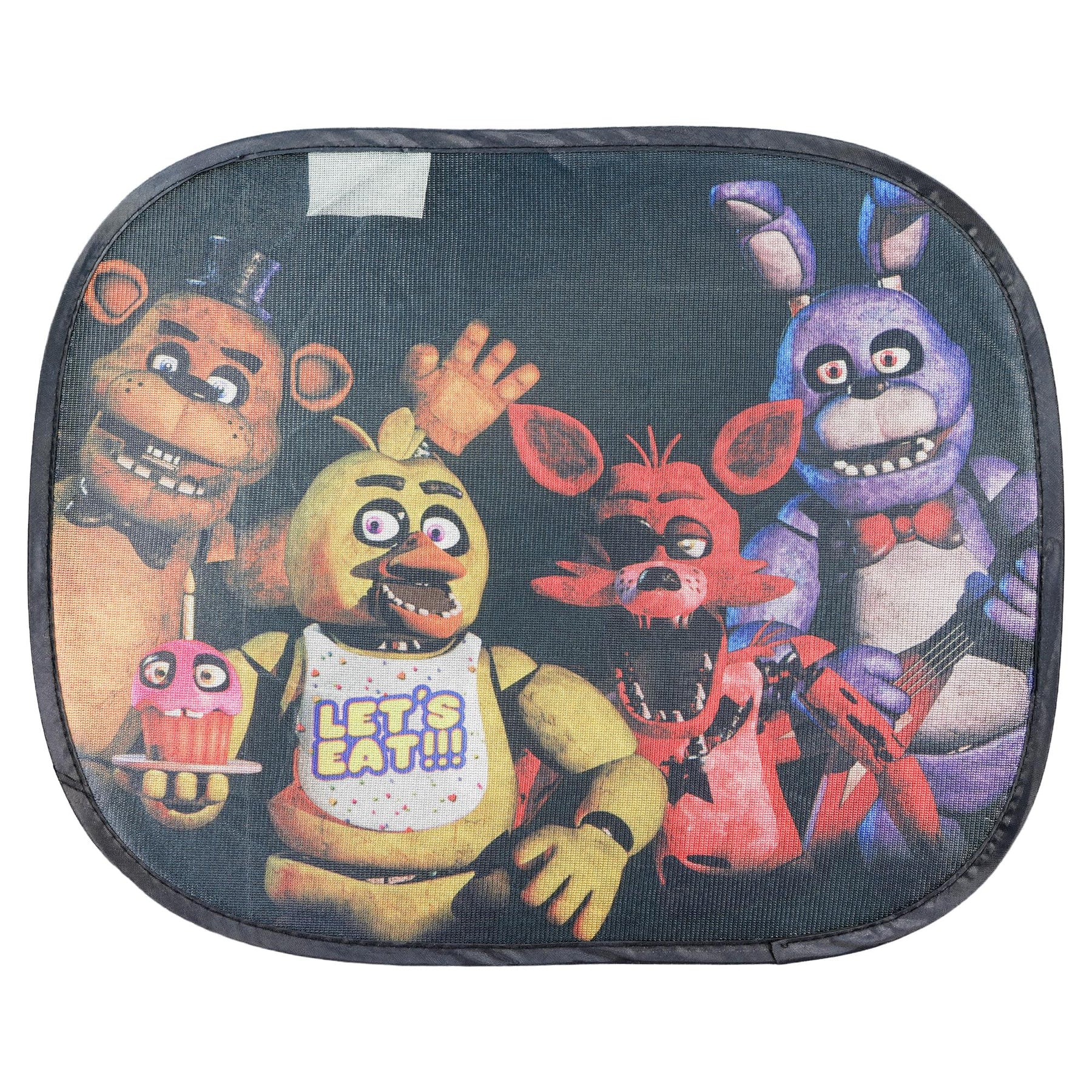 Five Nights at Freddy Side Window Auto Sunshades - 2 Pieces