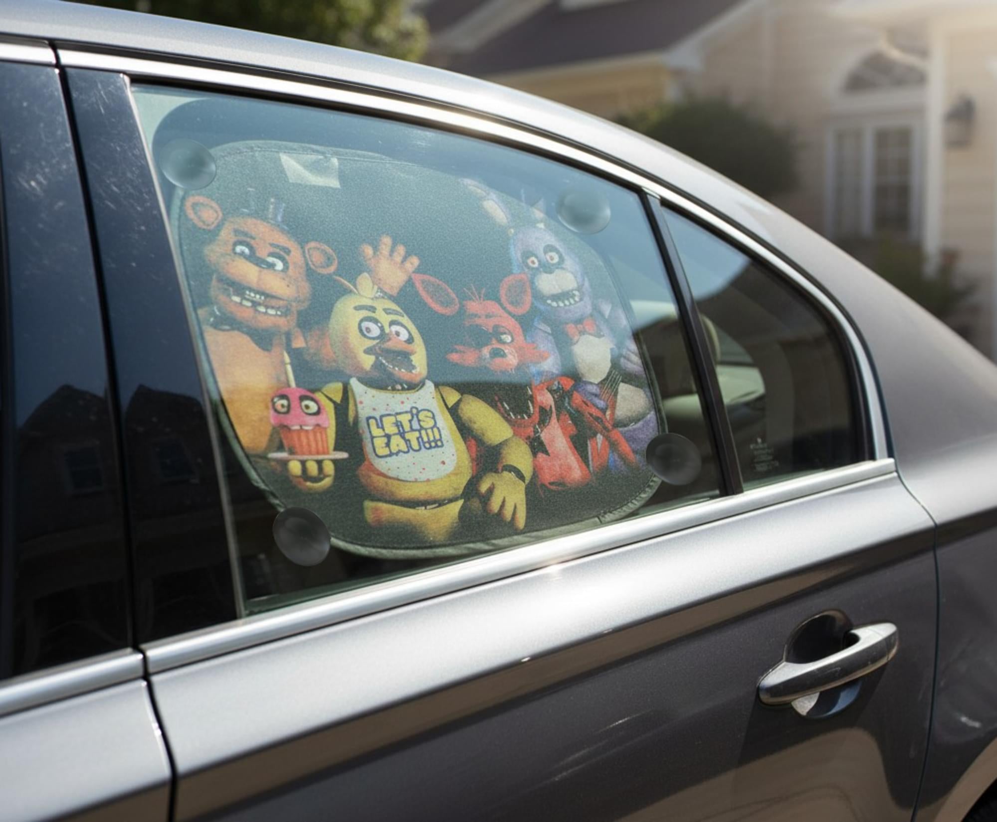 Five Nights at Freddy Side Window Auto Sunshades - 2 Pieces