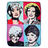 Golden Girls Warhol Fleece Blanket Comforter | 45"x60"