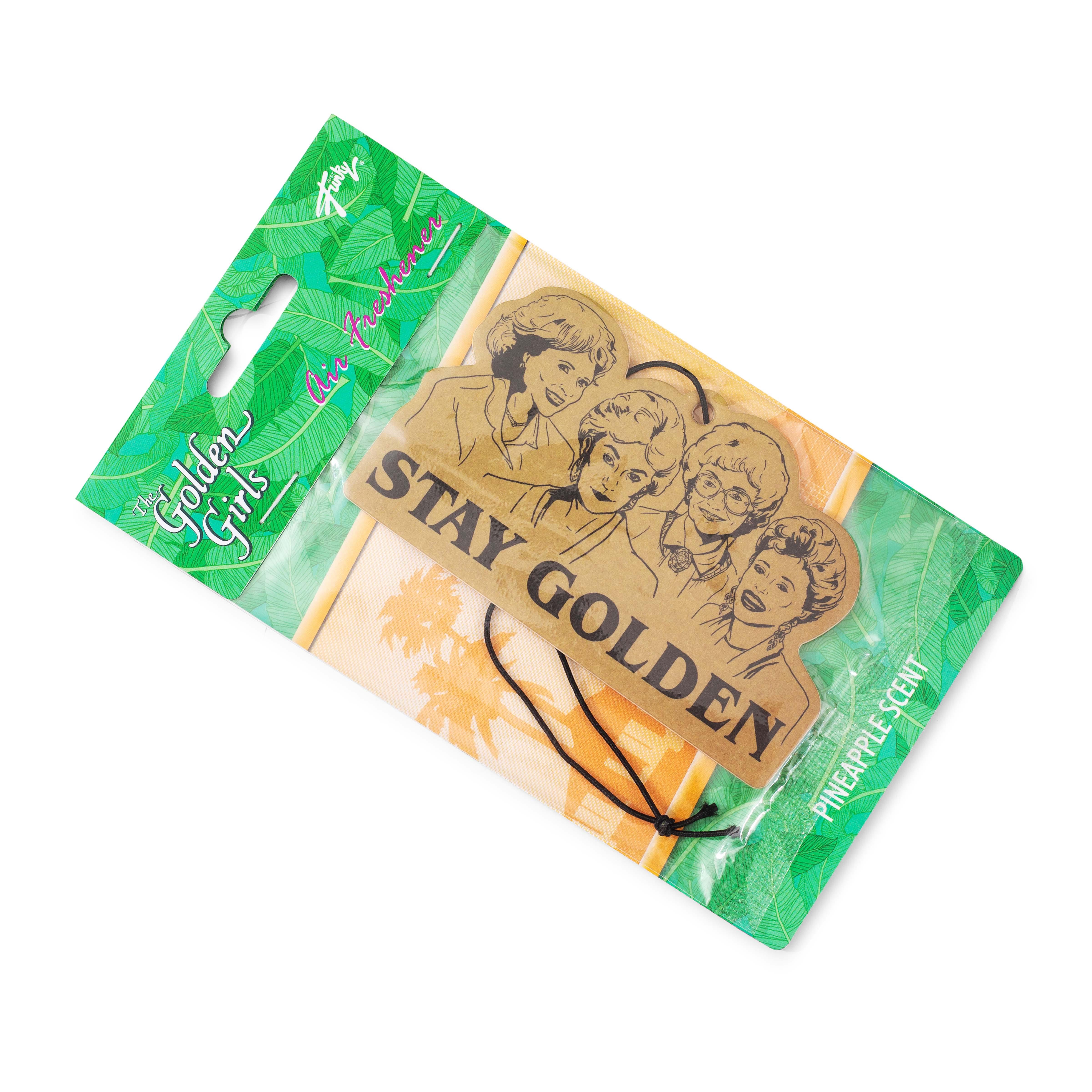 Golden Girls 45 x 60 Inch Fleece Throw Blanket & Air Freshener Gift Set