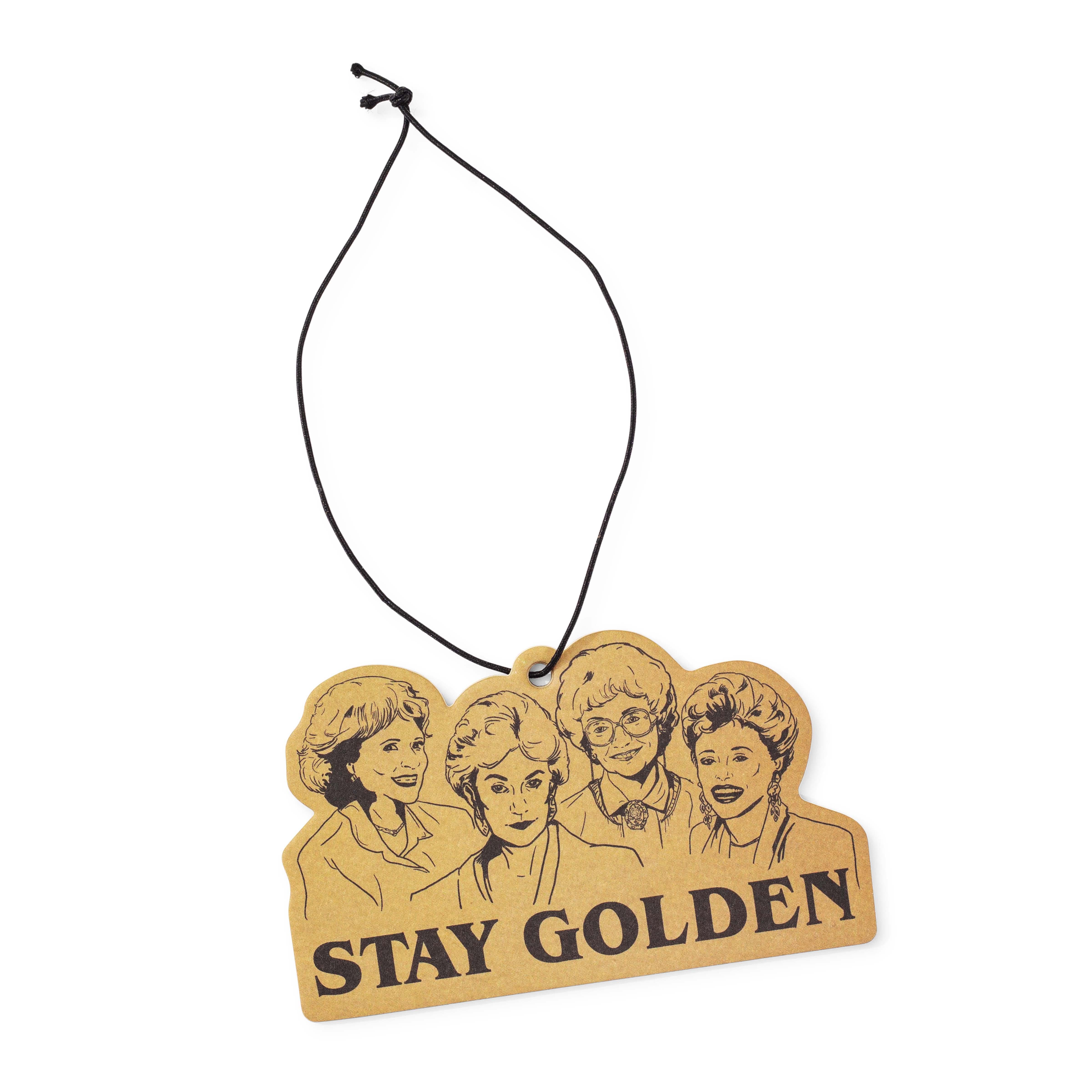 Golden Girls 45 x 60 Inch Fleece Throw Blanket & Air Freshener Gift Set