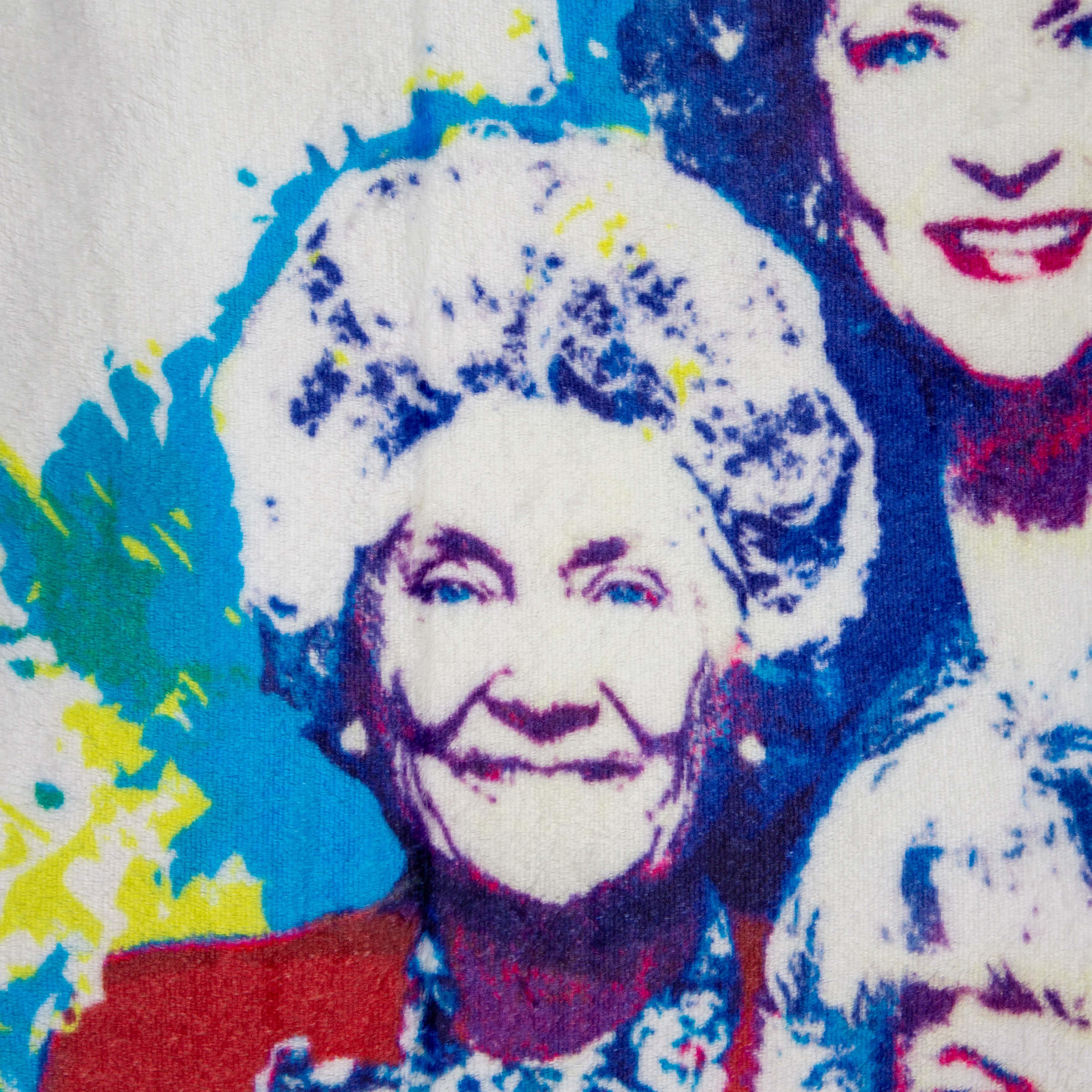 Golden Girls 45 x 60 Inch Fleece Throw Blanket & Air Freshener Gift Set