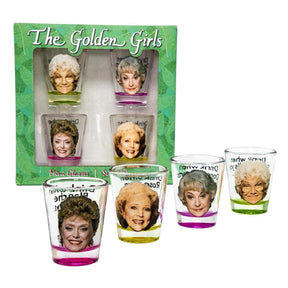 The Golden Girls 2oz Shot Glass Set of 4