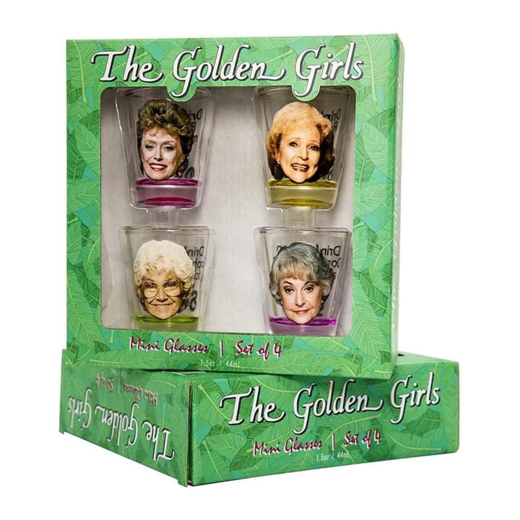 The Golden Girls 2oz Shot Glass Set of 4