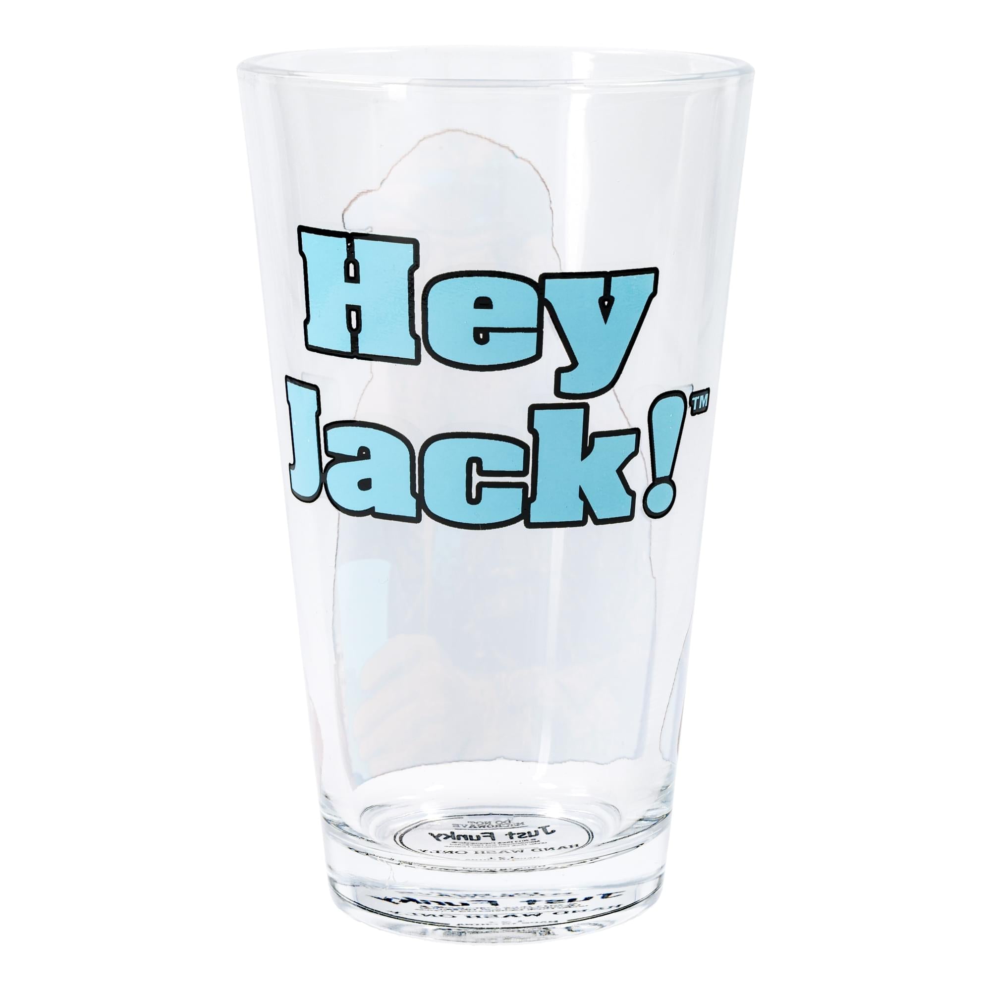 Duck Commander Si Hey Jack 16oz Clear Pint Glass