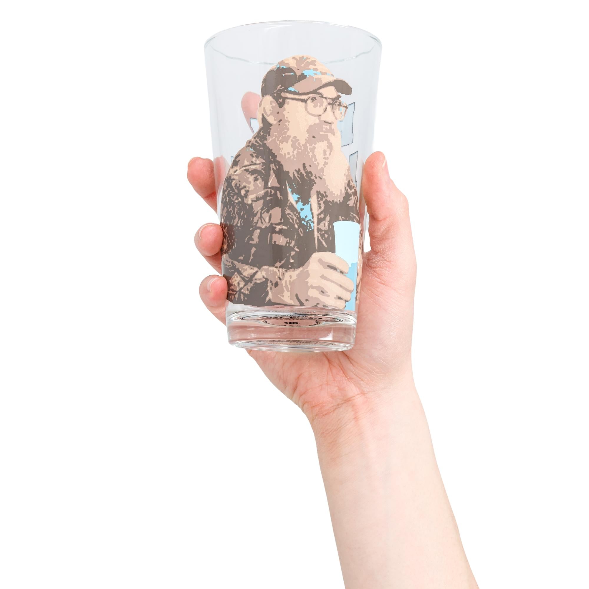 Duck Commander Si Hey Jack 16oz Clear Pint Glass