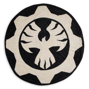 Gears of War Phoenix Omen Round Fleece Throw Blanket - 60”