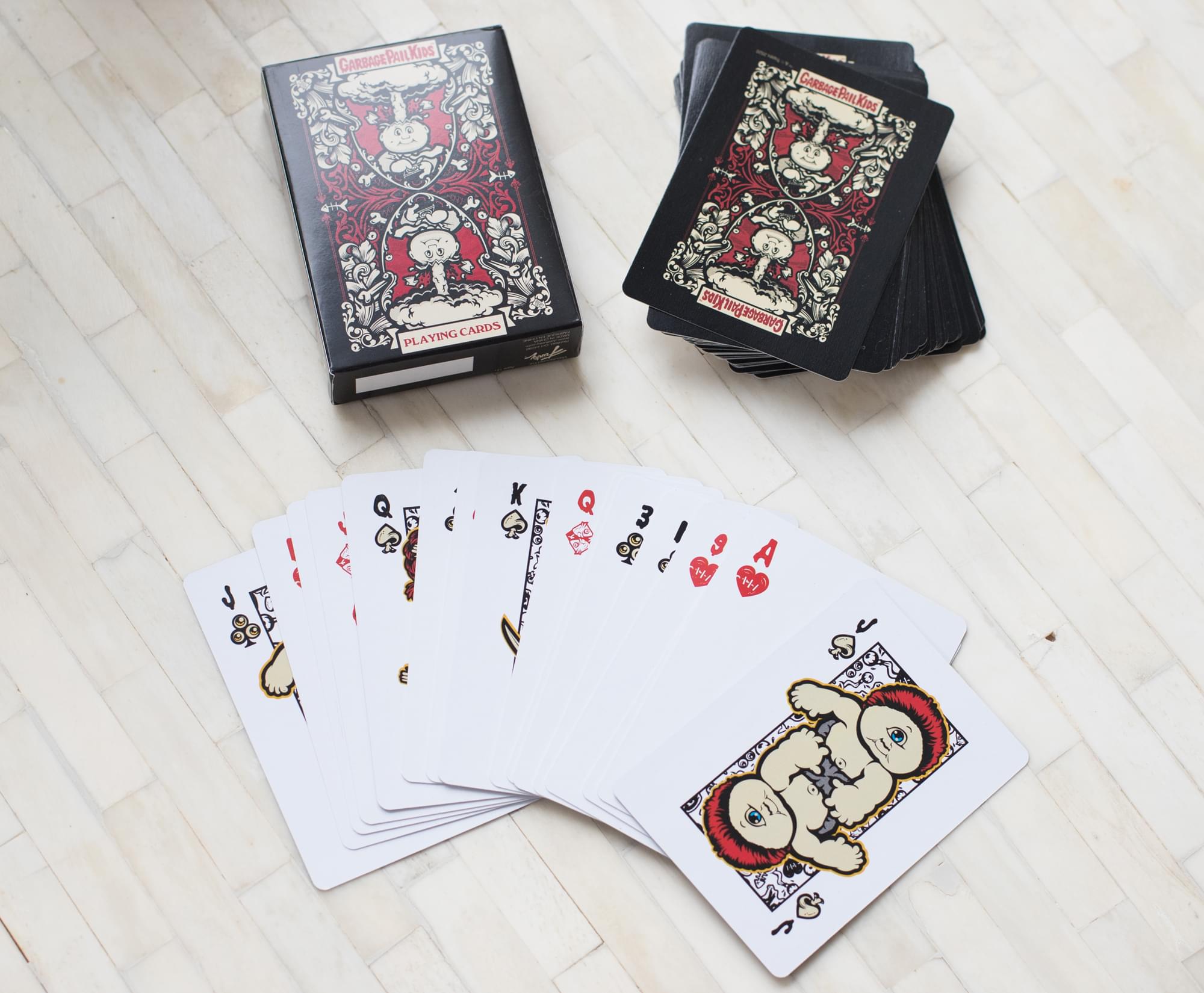 Garbage Pail Kids Playing Cards Designed By Hydro74 | 52 Card Deck + 2 Jokers