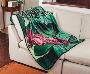 Jujutsu Kaisen Sukuna Finger Microplush Throw Blanket | 45 x 60 Inches