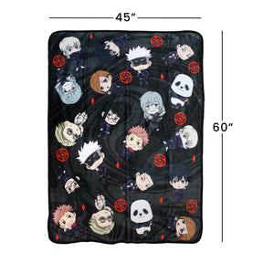 Jujutsu Kaisen Kickoff 45 x 60 Inch Fleece Throw Blanket