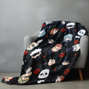 Jujutsu Kaisen Kickoff 45 x 60 Inch Fleece Throw Blanket