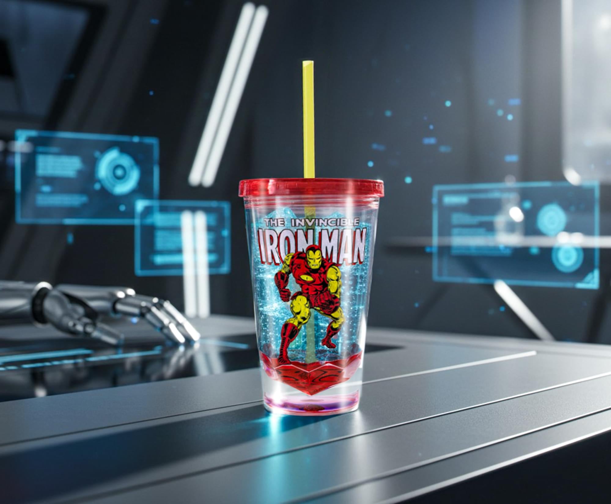 Marvel Retro Iron Man 19oz Carnival Cup