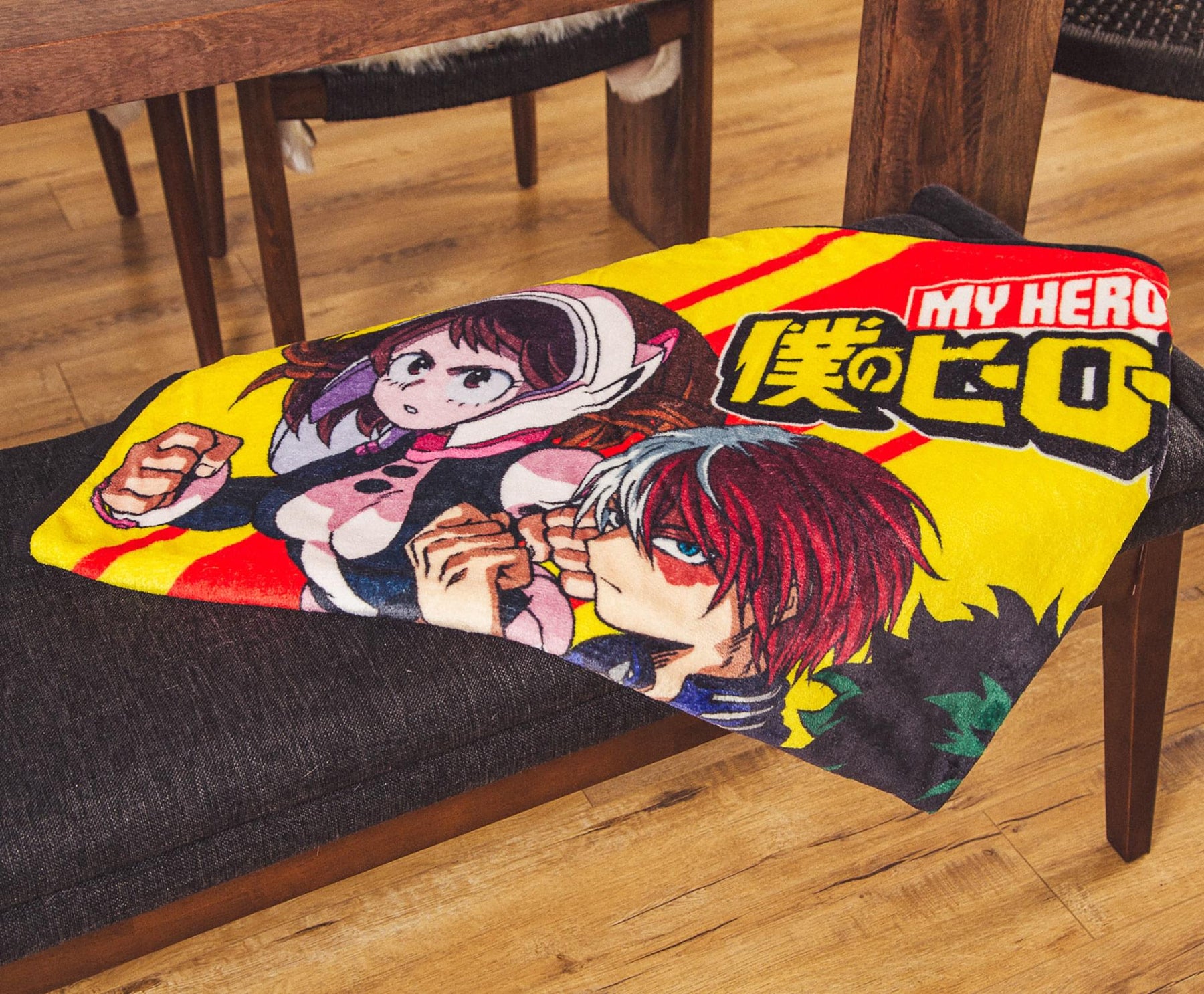 My Hero Academia Characters Fleece Throw Blanket | 45 x 60 Inches