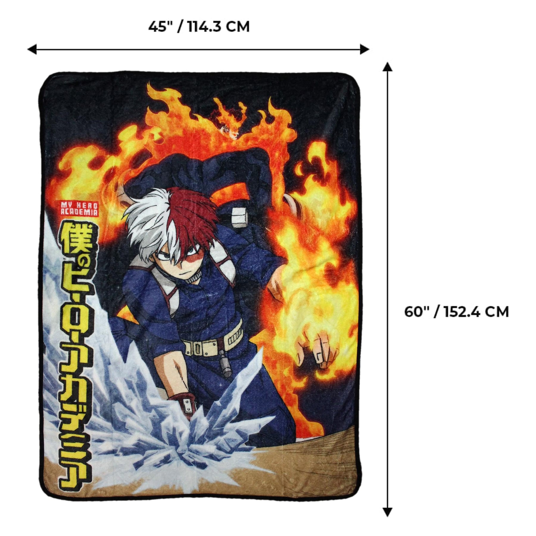 My Hero Academia Class 1-A 45 x 60 Inch Fleece Throw Blanket