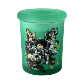 My Hero Academia Class 1-A 6 Ounce Glass Container