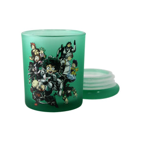 My Hero Academia Class 1-A 6 Ounce Glass Container