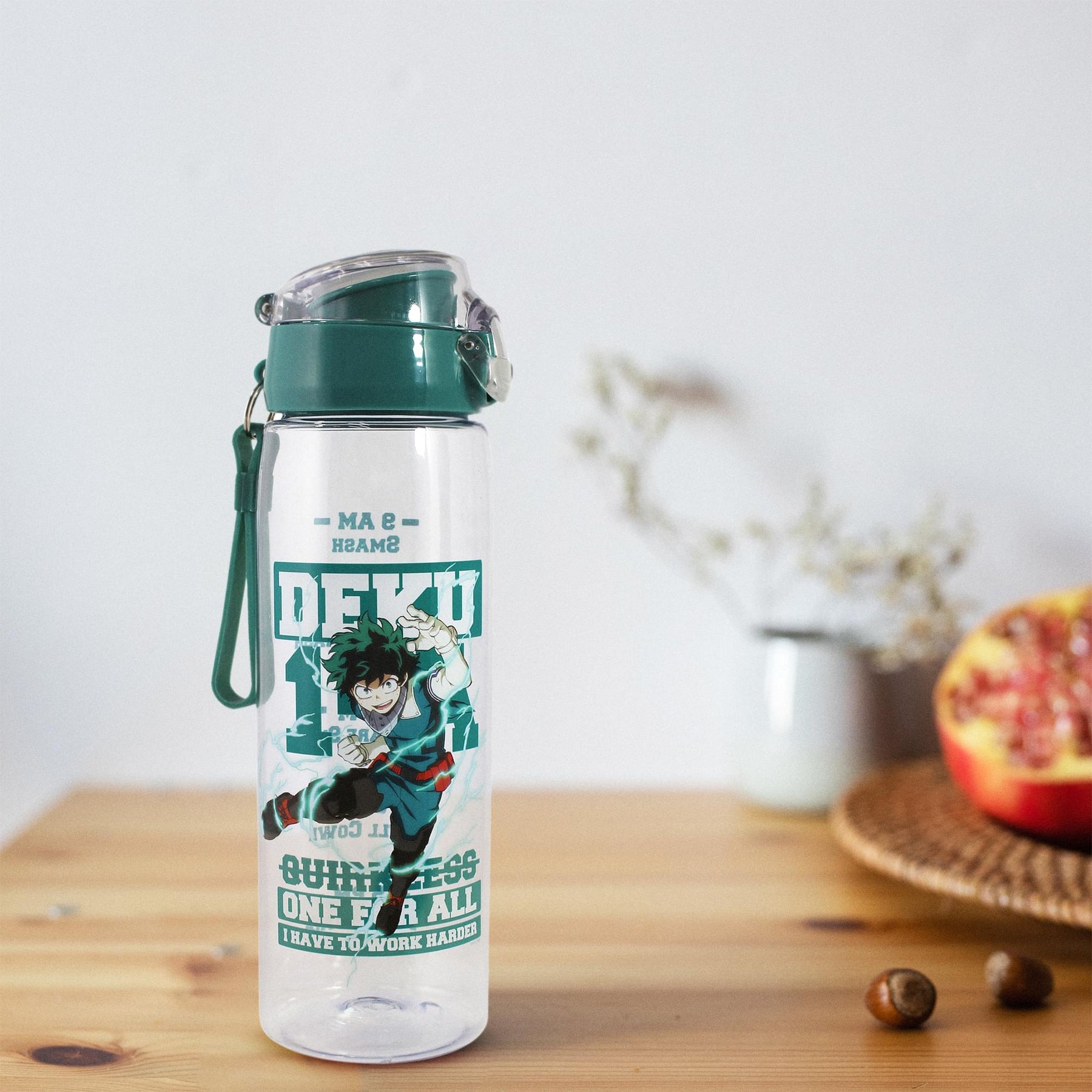 My Hero Academia Deku, One For All 25oz Plastic Water Bottle