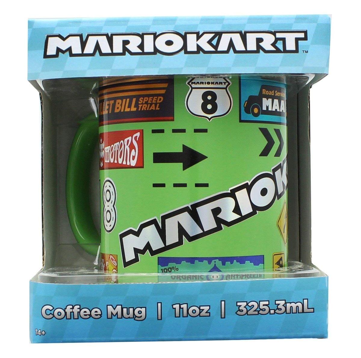 Mario Kart 11oz Foil Print Decal Coffee Mug