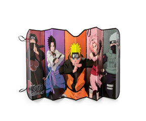 Naruto Shippuden Characters Sunshade for Car Windshield | 58 x 28 Inches