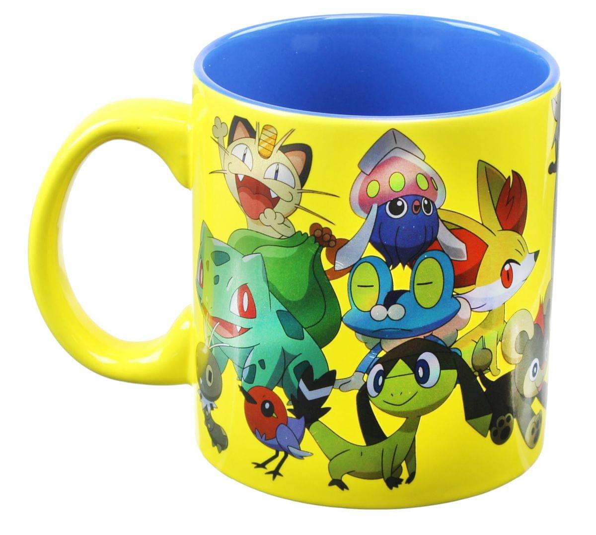 Pokemon 20oz Ceramic Mug Set of 4