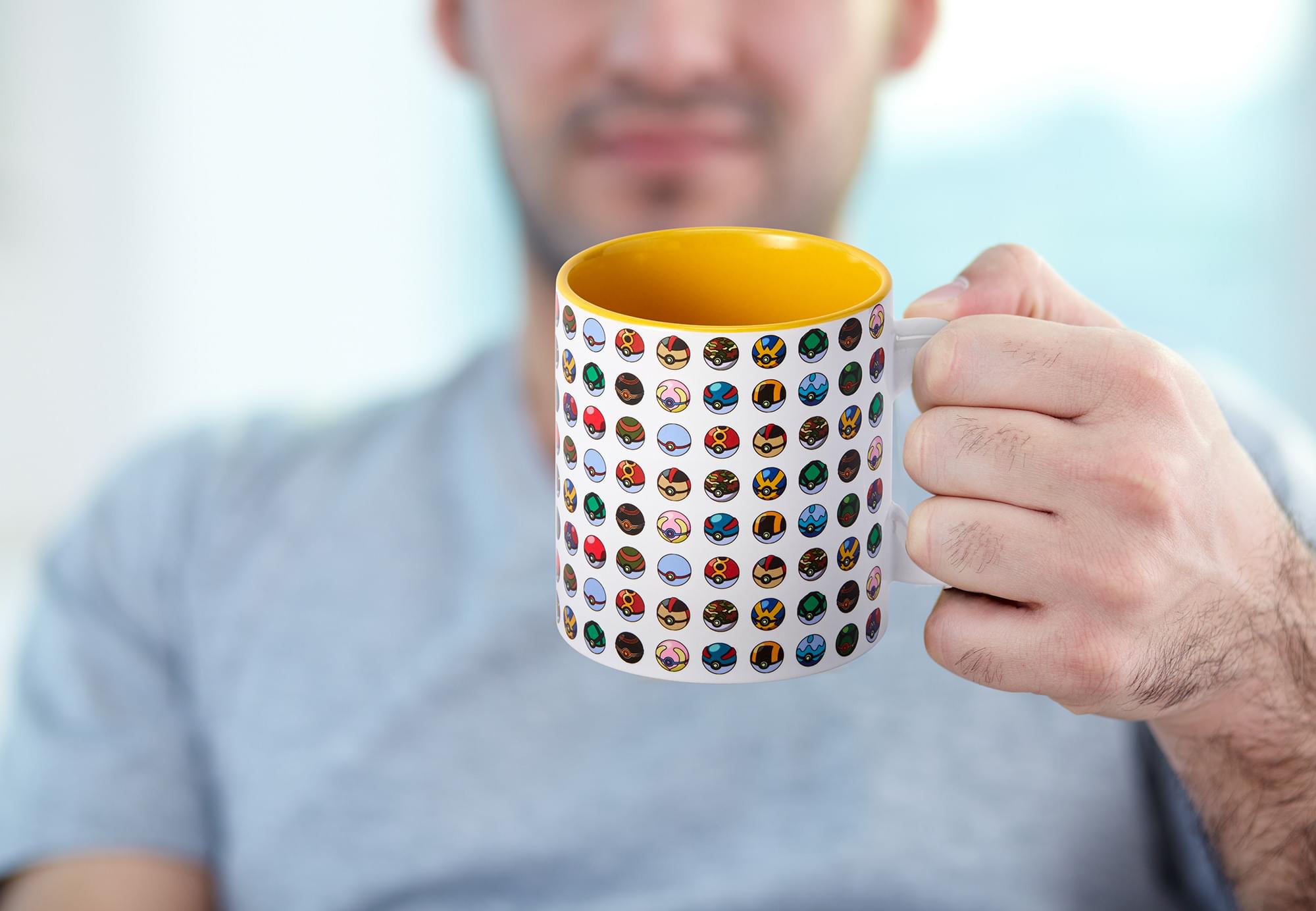 Pokemon Multi Pokeball Coffee Mug - 20-Ounces