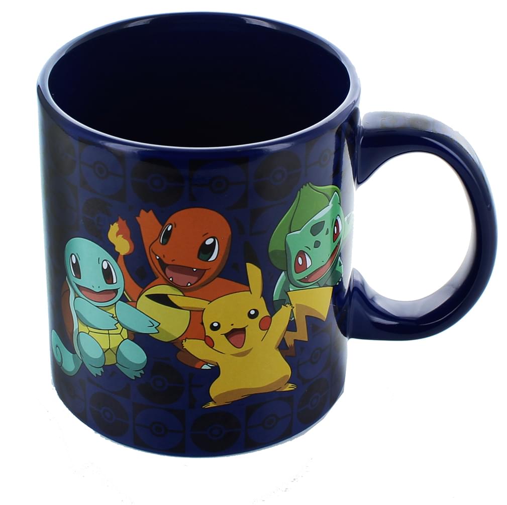 Pokemon 20oz Ceramic Mug Set of 4