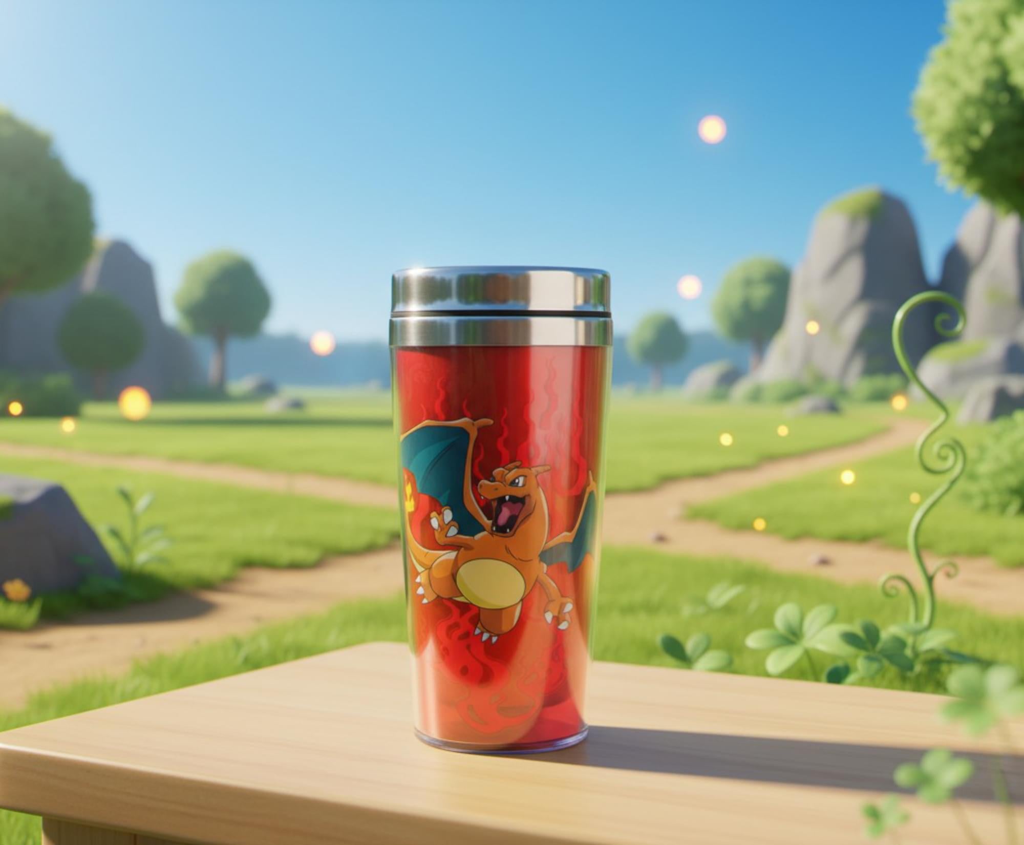 Pokemon Charizard 16oz Travel Mug