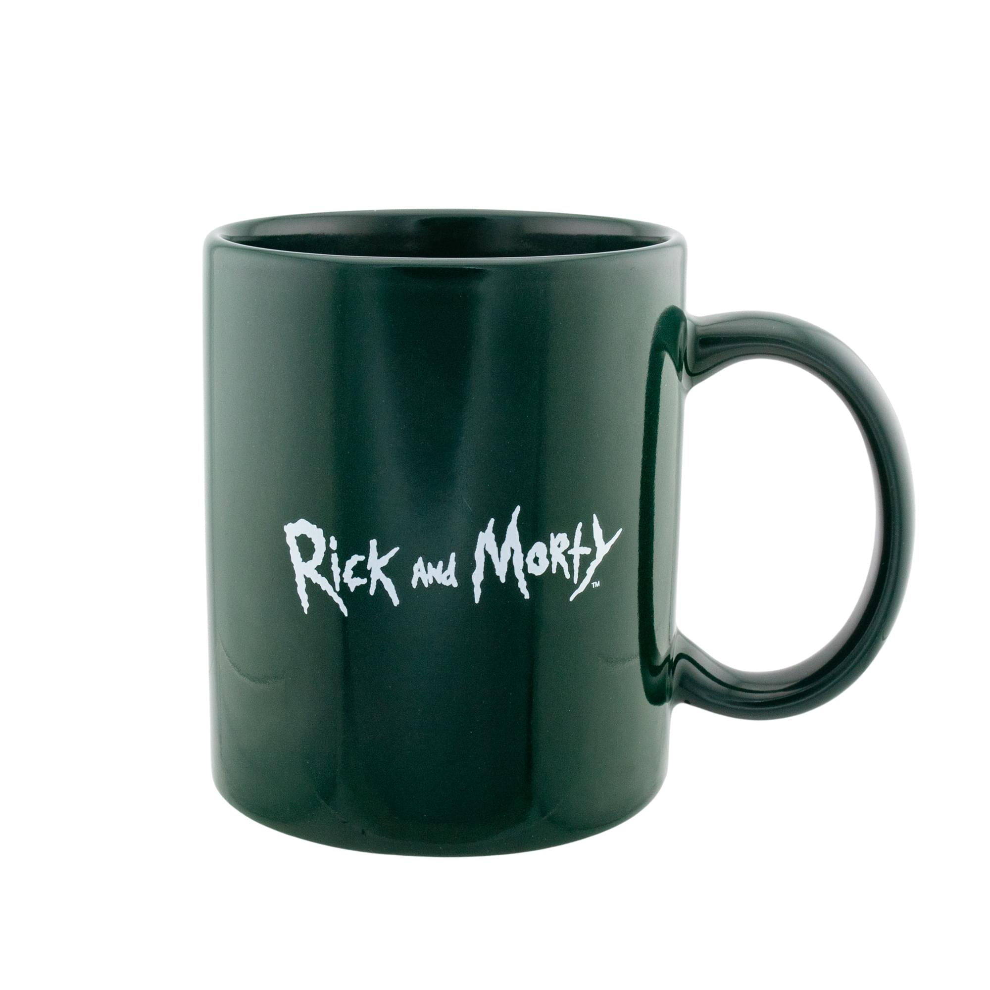Rick and Morty Pickle Rick 12 Ounce Coffee Mug