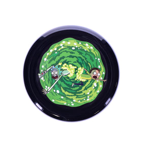 Rick and Morty Portal 6 Ounce Glass Jar with Lid