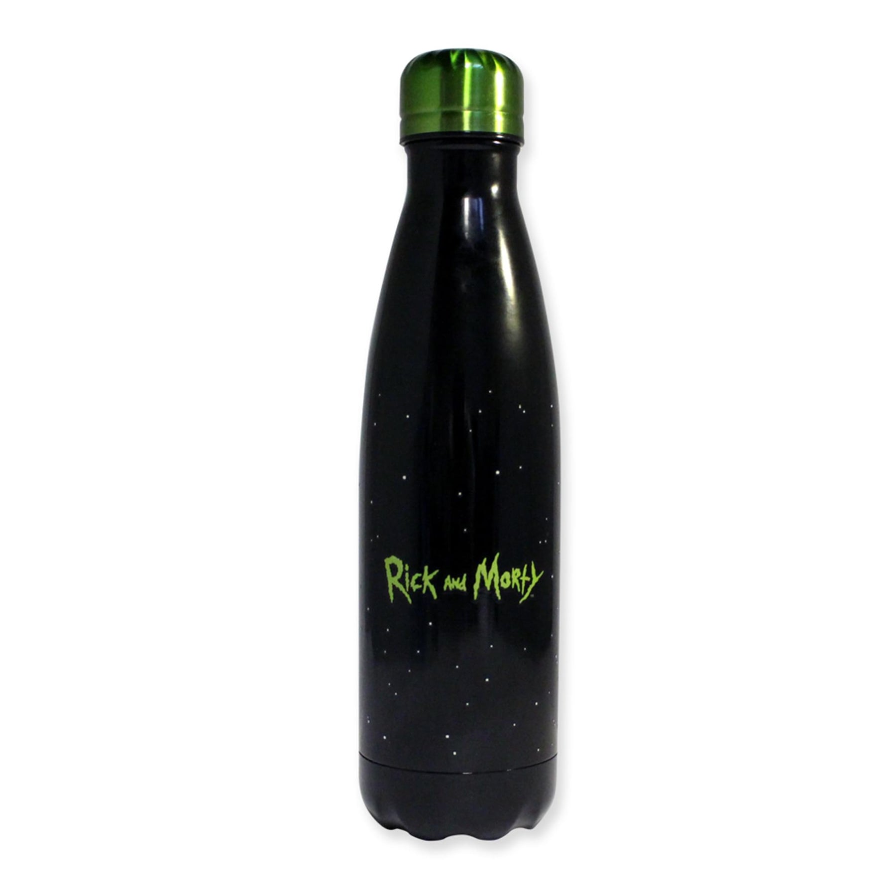 Rick and Morty 20 oz Stainless Steel Glow in The Dark Water Bottle