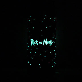 Rick and Morty 20 oz Stainless Steel Glow in The Dark Water Bottle
