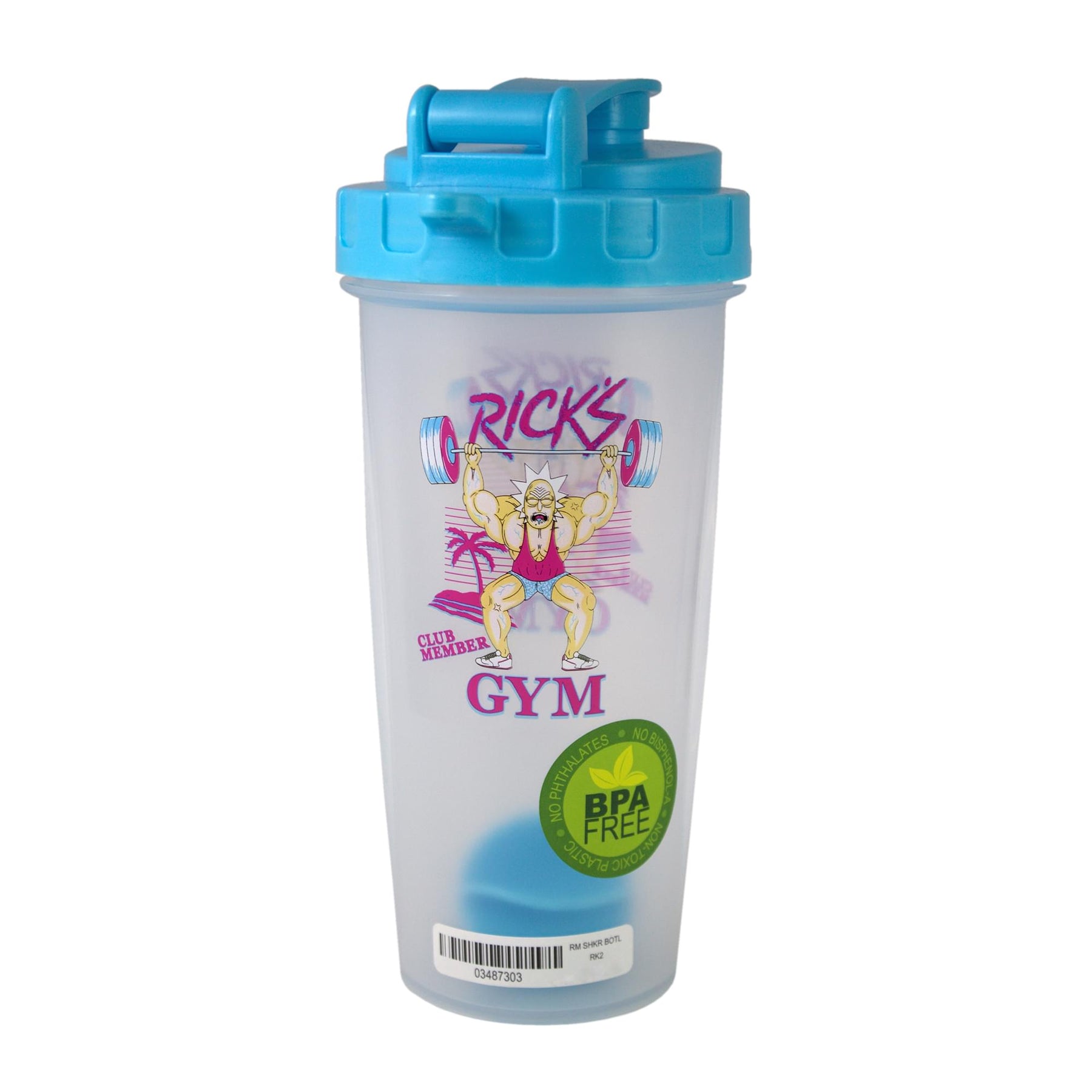 Rick and Morty 24 Ounce Shaker Bottle