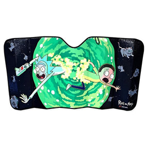 Rick and Morty Schrodingers Cat 57 x 28 Inch Car Sunshade