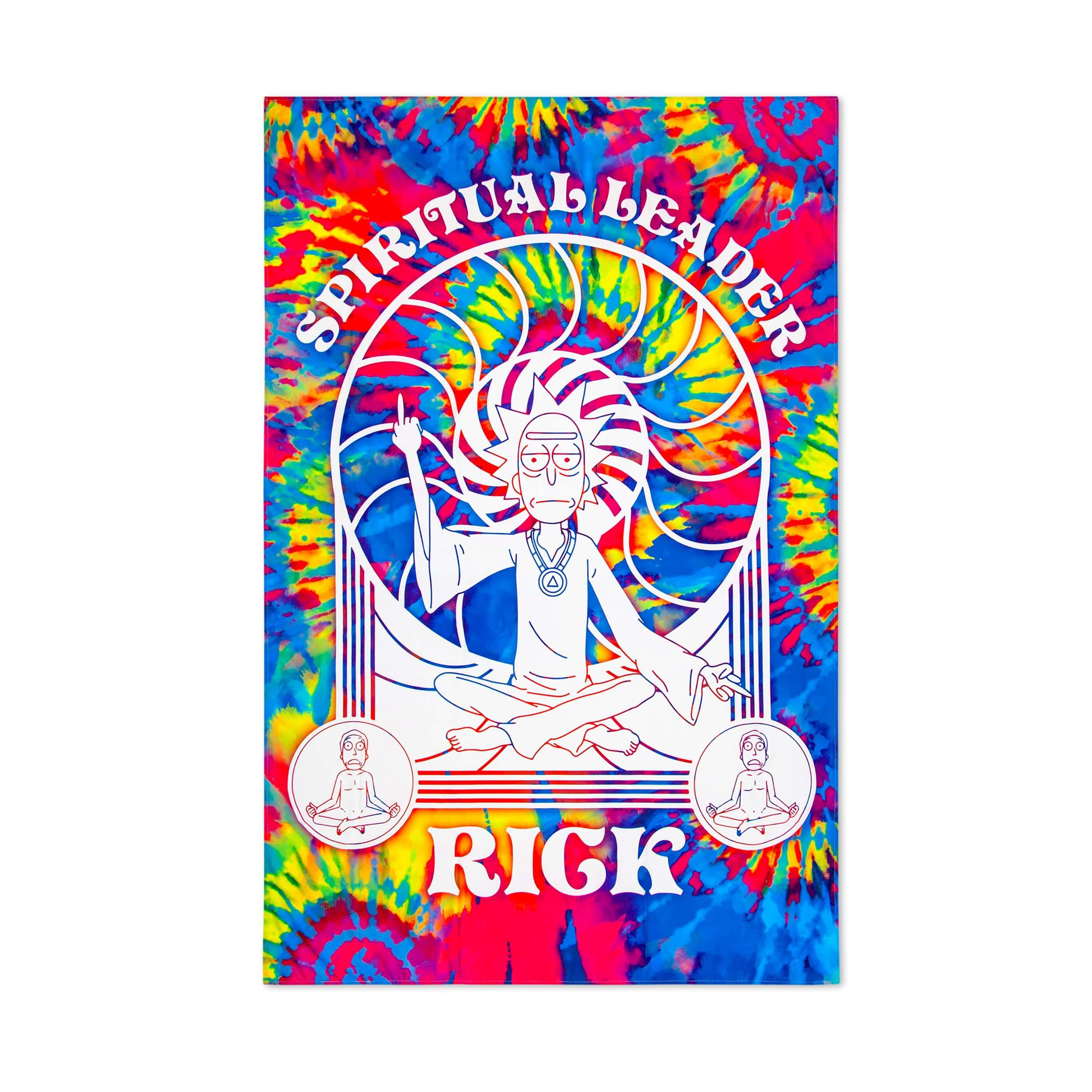 Rick and Morty Spiritual Leader Rick 60 x 90 Inch Wall Tapestry