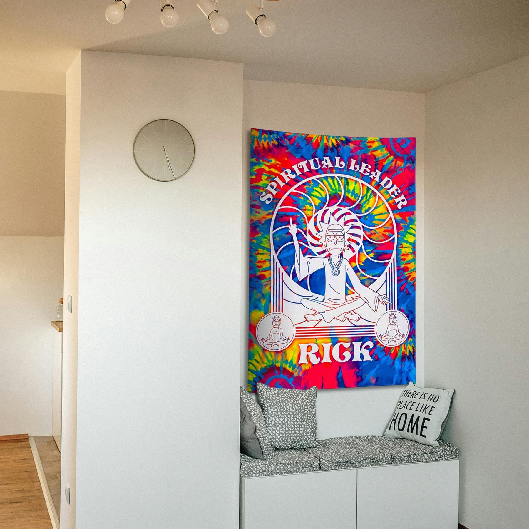 Rick and Morty Spiritual Leader Rick 60 x 90 Inch Wall Tapestry