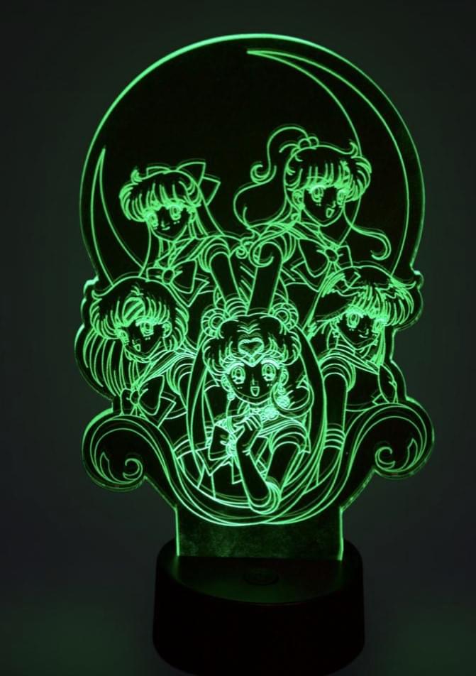 Sailor Moon Acrylic Lamp LED Lamp