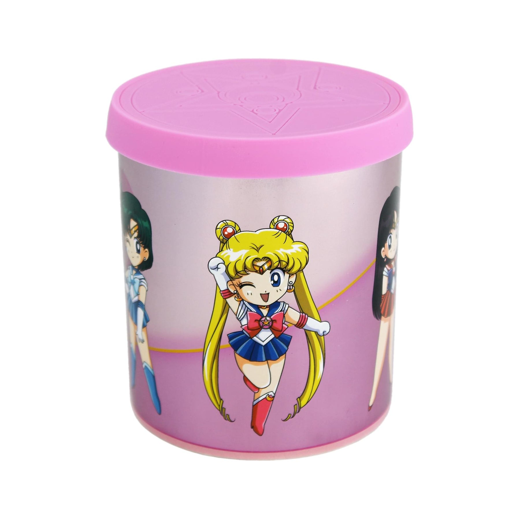 Sailor Moon Sailor Scouts 16 Ounce Ceramic Mug with Lid