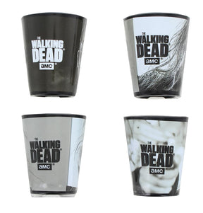 The Walking Dead Shot Glass Set Of 4